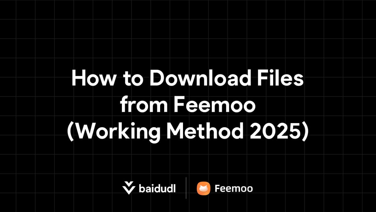 How to Download Files from Feemoo (Working Method 2025)